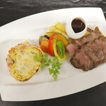 BONSALUTE - ビーフステーキ＆蟹グラタン