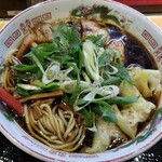 ラーメン巌哲 - 中華そば＋ワンタン