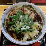 ラーメン巌哲 - 中華そば＋ワンタン