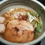 麺処 銀笹 - 銀笹ラーメン(白醤油)