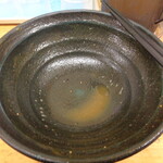 ふじ - お汁も完飲