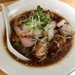 麺処 篠はら - 濃口花椒そば＋肉増し