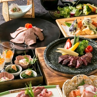 【肉割烹】食材・味・盛り付け全てにこだわるお料理の数々