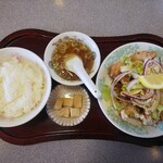 豚珍館 - 料理写真:油淋鶏定食