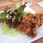 スパイスキッチン 成ス - 若鳥唐揚げ&グリーンサラダ