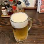 Kominka Mendokoro Katsura - 生ビール('20/09/29)