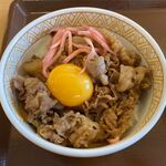 すき家 - 牛丼ミニのアップ