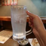 プロレス居酒屋　がむしゃら - レモンサワー（480円）