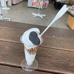 お天守茶屋 - ソフトクリーム　¥400