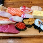 のぼり寿し - 生寿し　竹（中）寿し　1,400円+税