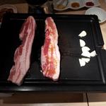 韓国食堂十八番 - サムギョプサル用のお肉