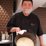 Ginza Ooishi - バーミキュラで炊いた白米