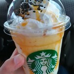 STARBUCKS COFFEE - 大学芋フラペチーノ590円+税