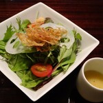湯の岳庵 - サラダ