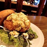 裏路地レストラン レクエルド - 海老カツバーガー【ランチ】