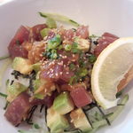 ポキ丼( ´艸｀)♡ハワイ生まれだって♡