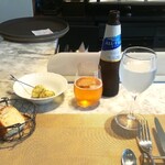 La Brianza - スタートが遅めな日だったこともあり、この日はワインは我慢してノンアルコールビール♪　ワインもお料理に合う一方で、ビールも合うのよね～