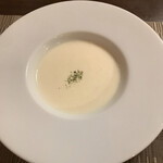 Hoteru Shunka Tottori Daisen Rizoto - サツマイモのスープ