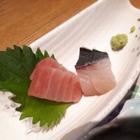 神楽坂 SHUN 分家 - ⚫刺身　マグロが脂のりよく美味