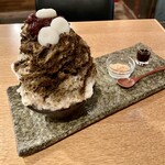 矢野善 - ほうじ茶かき氷　　９９０円