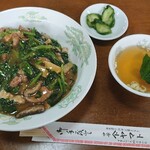 中華 ヤマト - 肝入り中華丼 ¥800