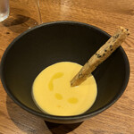 ルボ飯 - 前菜② バターナッツのスープ