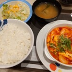 松屋 - 海老チリ定食