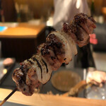 とり茶太郎 - ホロホロハラミ玉葱挟み