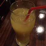 JOSHIN NAN STATION - サービスのオレンジジュース