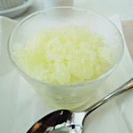 アルチザン・パティシエ・イタバシ - ミントのグラニテ（ミントの上品な香り）（洋酒の複雑な味わい）