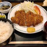 Hagitei - トンカツ定食（120g）　1,300円