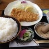 とんかつ専門店 かつ一 - 料理写真:ロースカツ定食、ご飯大盛（940円
