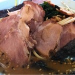 ラーメンショップ - ネギ味噌チャーシュー麺（アップ）
