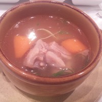 ビフテキのカワムラ 神戸本店 - テールスープ