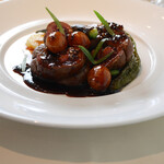 フランス料理 ル・クール - 2020/7/24  ロニョンとエストラゴンの組み合わせ。シェフのスペシャリテ