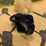 銀座 久兵衛 - ナスお漬物的な。