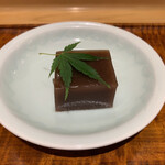銀座 久兵衛 - 羊羹。とりあえず上品。