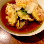 和さび - 無花果と茄子の揚げ出し