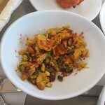 ベンガルカレー亭マンナン - ランチ　玉子のボッタ