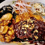 とんかつ 食べ処 なか川 - デミソースのカツも含め ボリューミーで美味しいです