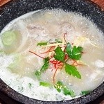 韓国家庭料理ジャンモ - ハーフ蔘鷄湯