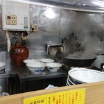 Chuukasoba Fujiya - 厨房