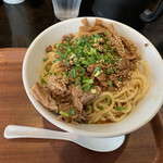 つけ麺屋しずく - 汁なし坦々麺 大盛り 温盛り 850円^ ^ 初挑戦 グッと でした^ ^