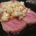 鳥茂 - ローストビーフの鬼おろし