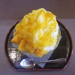 胡桃下茶寮 - マンゴーのかき氷