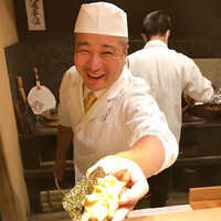 富小路 やま岸 - 大将の笑顔ｗ