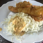 居喰処 光 - 2020/09/30
      日替り エビフライ定食 500円
      まぐろづけ丼 500円