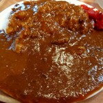 Inuyama Rorerai Bakushukan - ひき肉と野菜のカレーは、フルーティーな甘みがあっておいしいです。