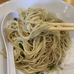 煮干らーめん 川むら - レモン酢をかけ頂きます！