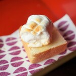 火鉢かふぇ 壽庵 - マシュマロのせま～す